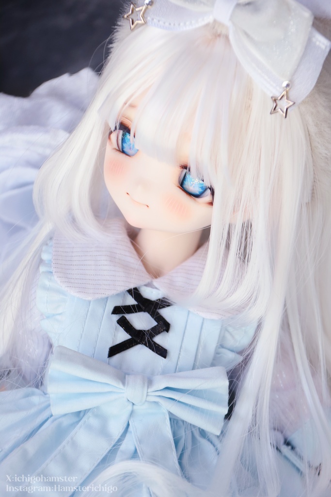 「受注製作」 9インチ 柔らか繊維インテーク姫カットロング 長さ35-38cm