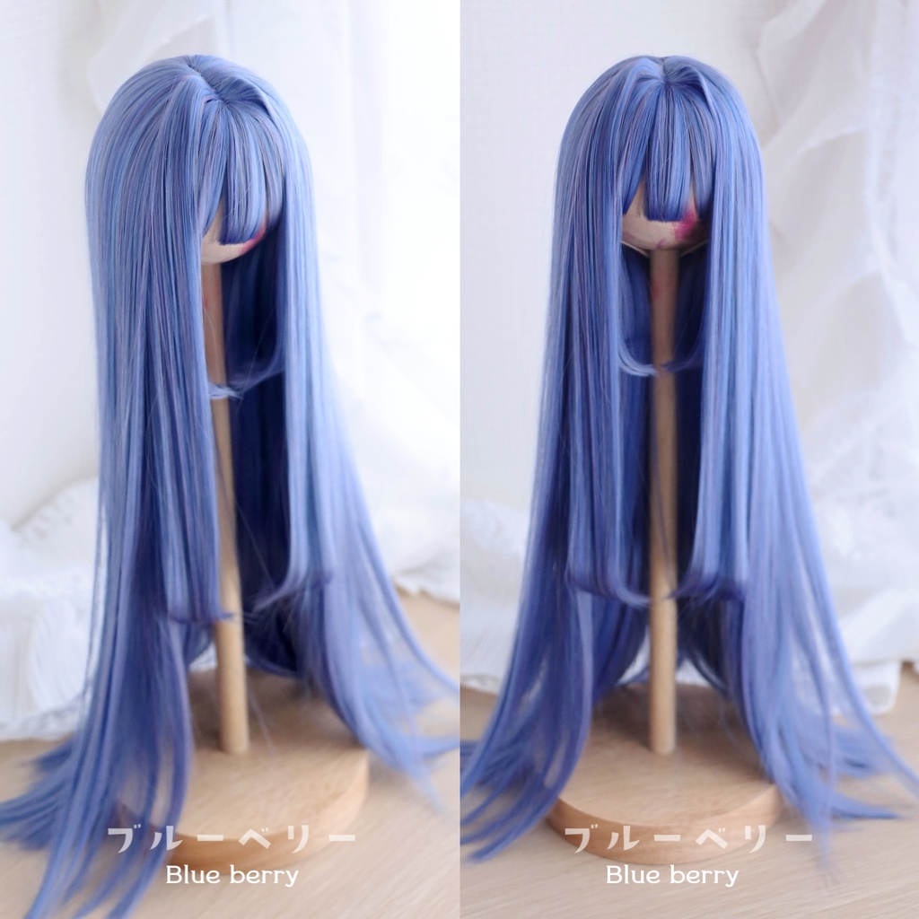 「受注製作」 9インチ 柔らか繊維インテーク姫カットロング 長さ35-38cm