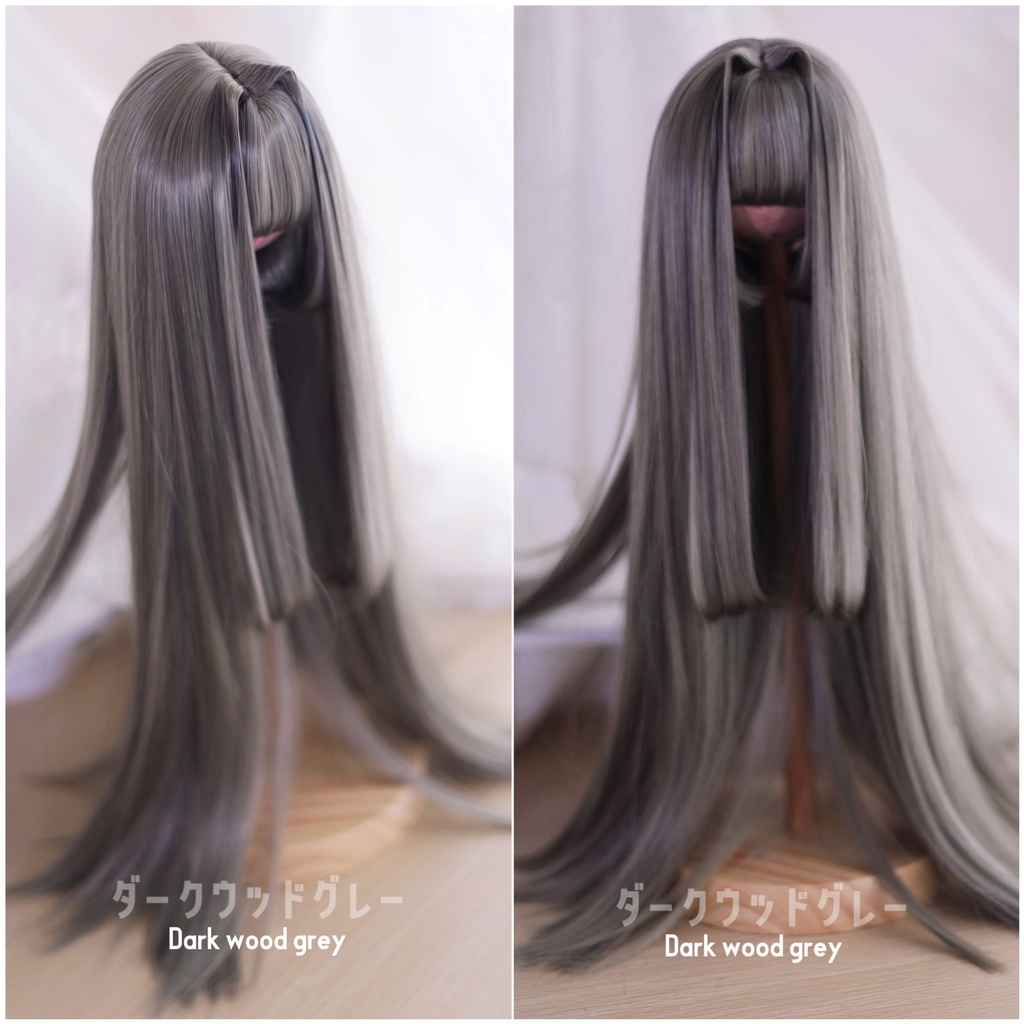 「受注製作」 9インチ 柔らか繊維インテーク姫カットロング 長さ35-38cm