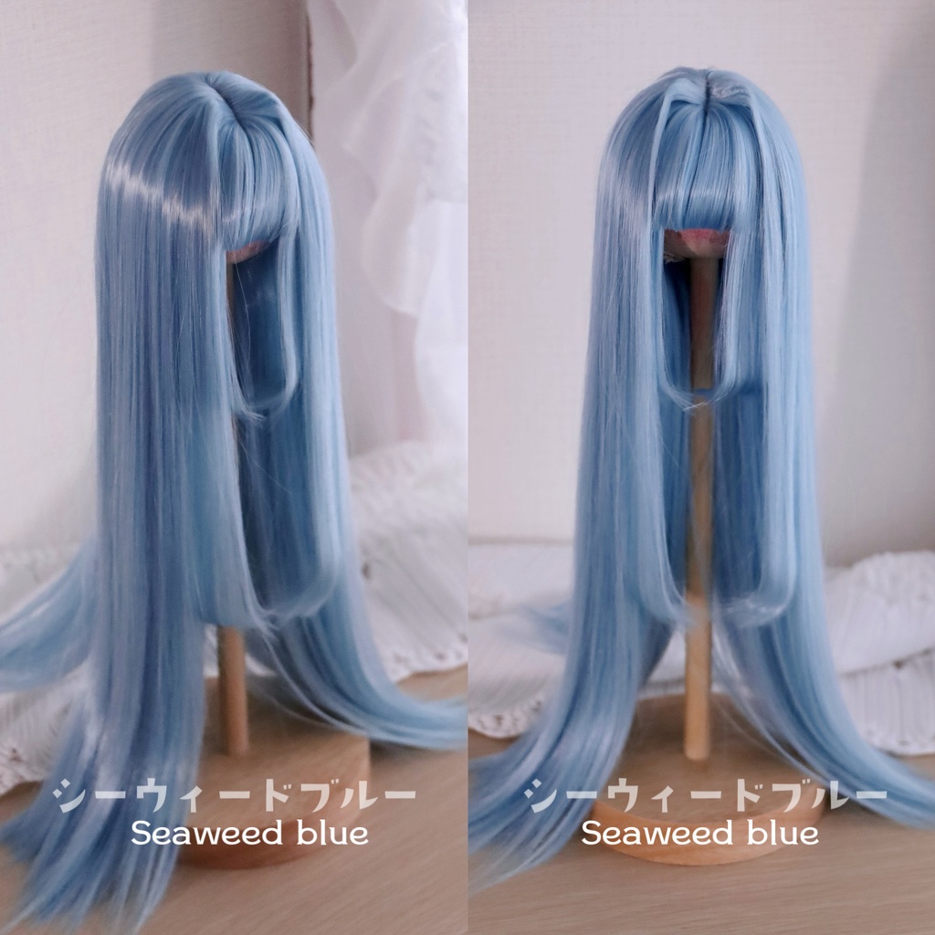 「受注製作」 9インチ 柔らか繊維インテーク姫カットロング 長さ35-38cm