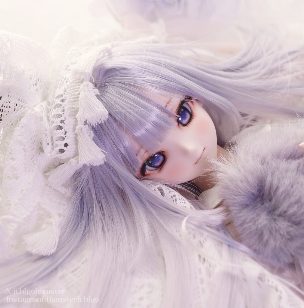 「受注製作」 9インチ 柔らか繊維インテーク姫カットロング 長さ35-38cm