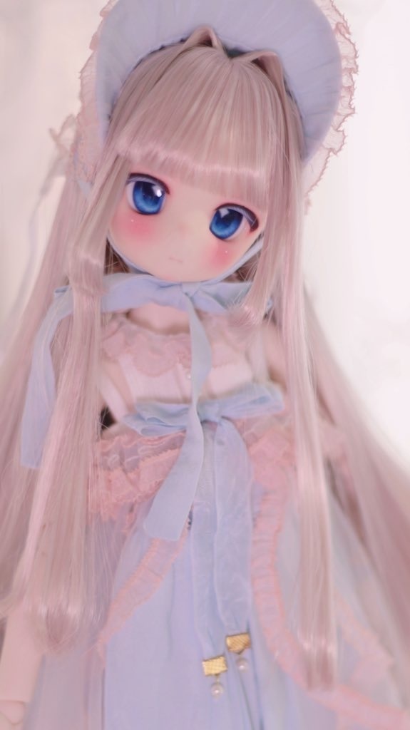 「受注製作」 9インチ 柔らか繊維インテーク姫カットロング 長さ35-38cm