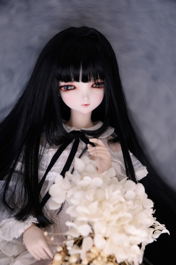 「受注製作」 9インチ 柔らか繊維インテーク姫カットロング 長さ35-38cm