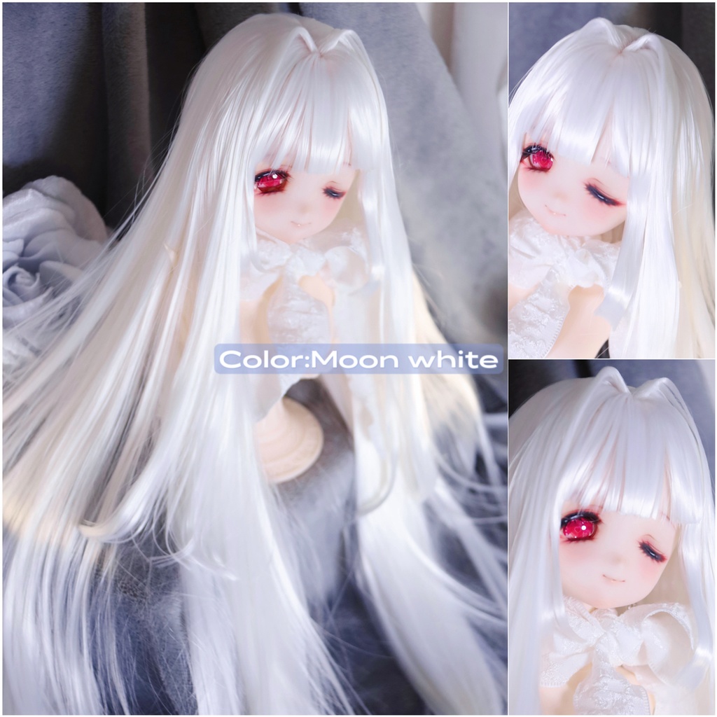 「受注製作」 9インチ 柔らか繊維インテーク姫カットロング 長さ35-38cm