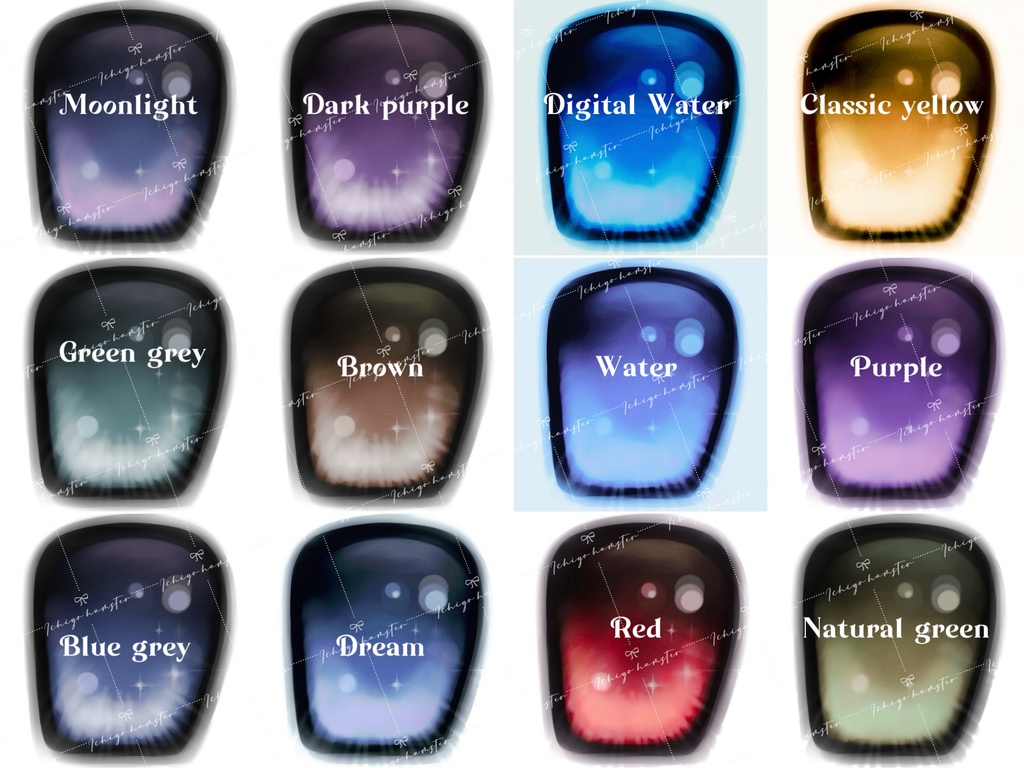 新作【ふわふわアイ】ラメ入mdd dd対応1/3ドール カボションアイ