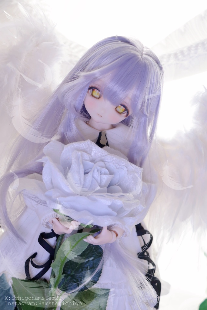 【アイドール在庫即発送】【罪と天使】 ラメ入mdd dd対応1/3ドール 20mmカボションアイ 追視