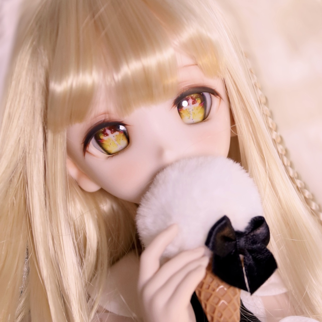 【アイドール在庫即発送】【罪と天使】 ラメ入mdd dd対応1/3ドール 20mmカボションアイ 追視