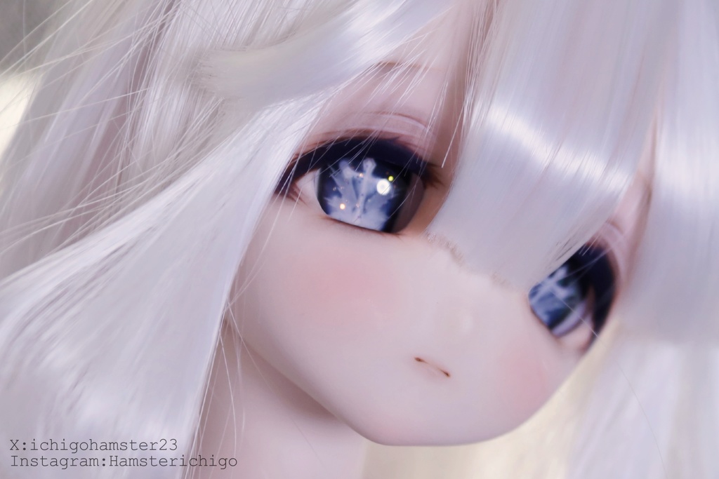 【アイドール在庫即発送】【罪と天使】 ラメ入mdd dd対応1/3ドール 20mmカボションアイ 追視