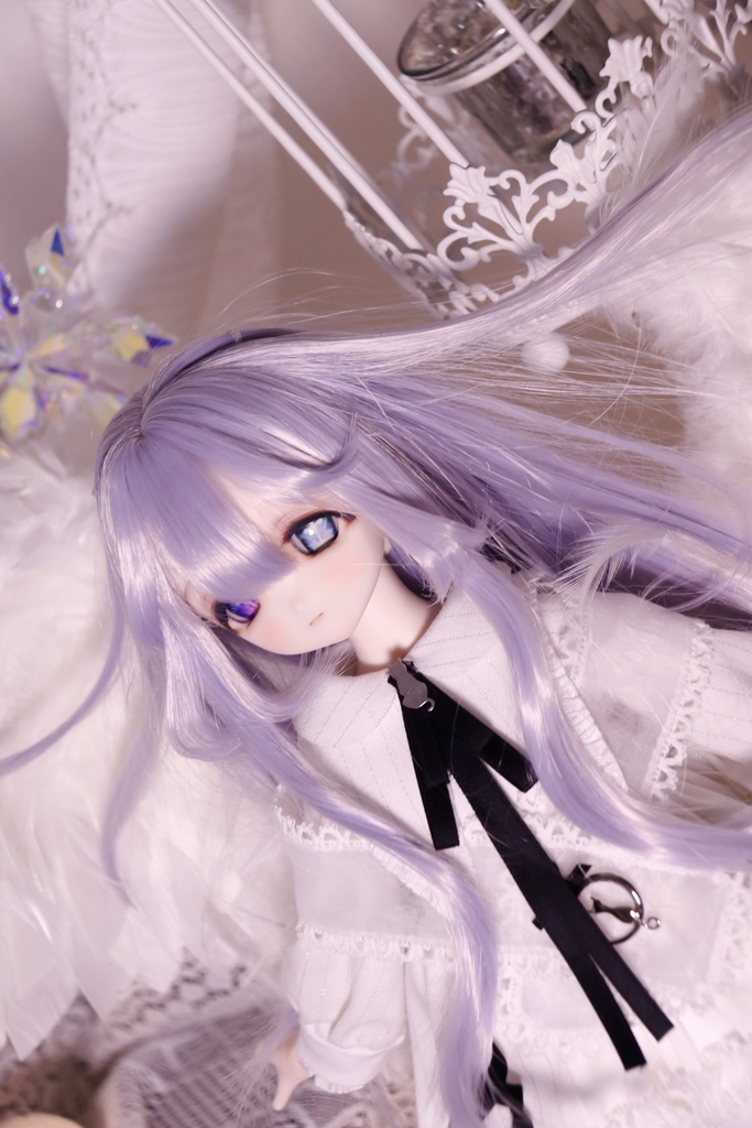 【アイドール在庫即発送】【罪と天使】 ラメ入mdd dd対応1/3ドール 20mmカボションアイ 追視