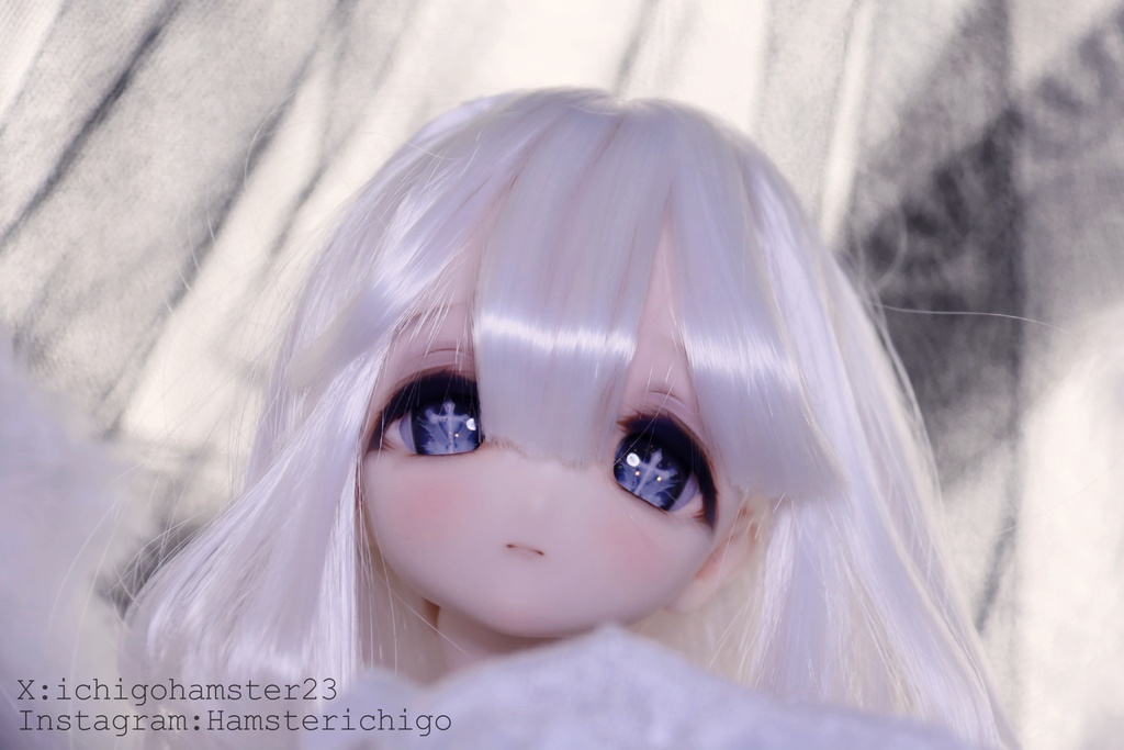 【アイドール在庫即発送】【罪と天使】 ラメ入mdd dd対応1/3ドール 20mmカボションアイ 追視