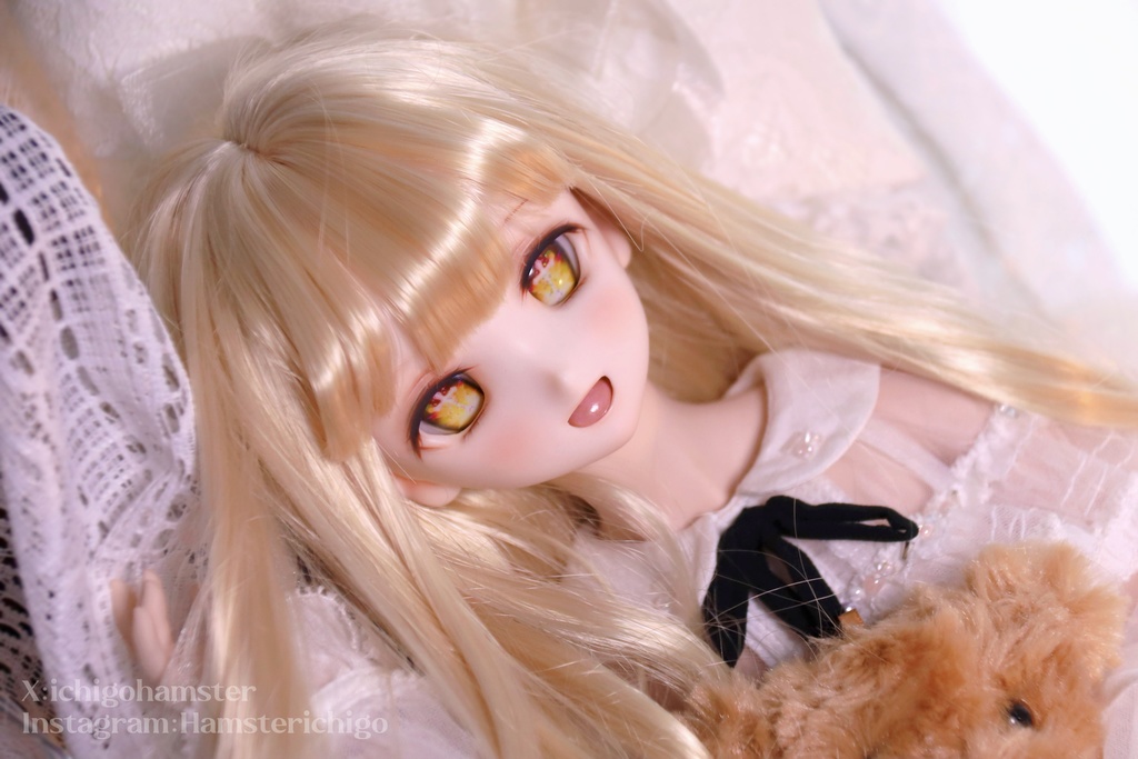 【アイドール在庫即発送】【罪と天使】 ラメ入mdd dd対応1/3ドール 20mmカボションアイ 追視