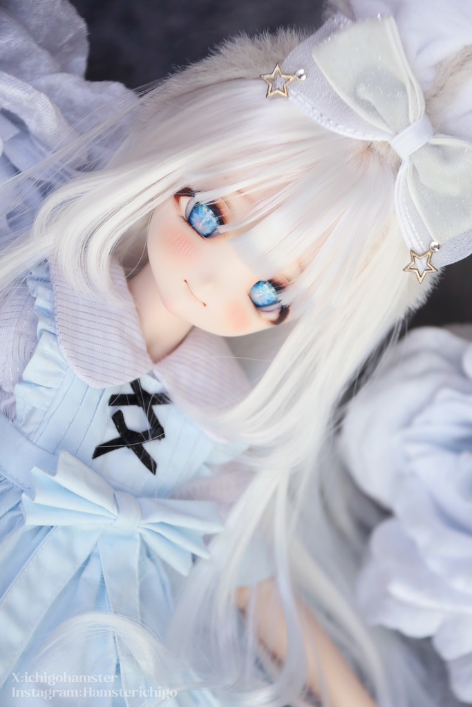 【アイドール在庫即発送】【罪と天使】 ラメ入mdd dd対応1/3ドール 20mmカボションアイ 追視