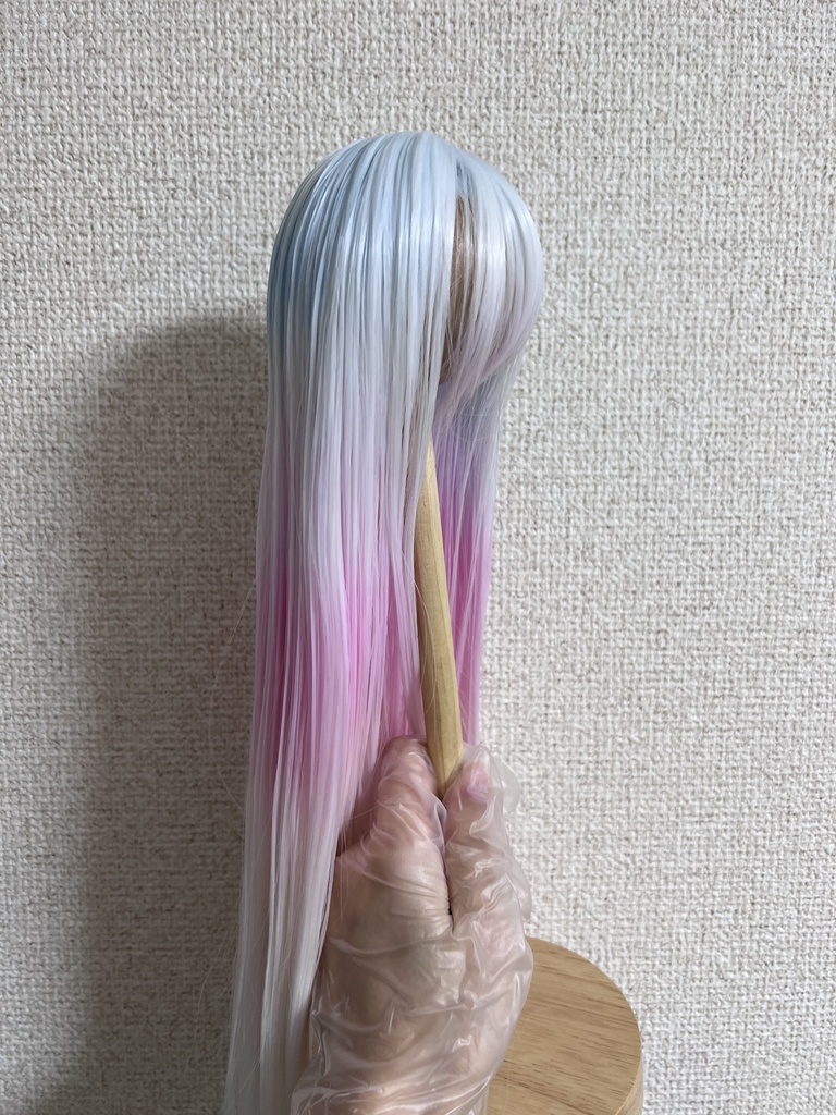 手染めウィッグ【七色レインボー】