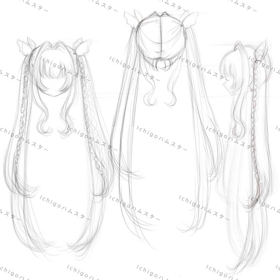 【12月アイドールお持ち帰り】 1/3ドール用 天使の超ロングインテークレイヤーカットツインテール