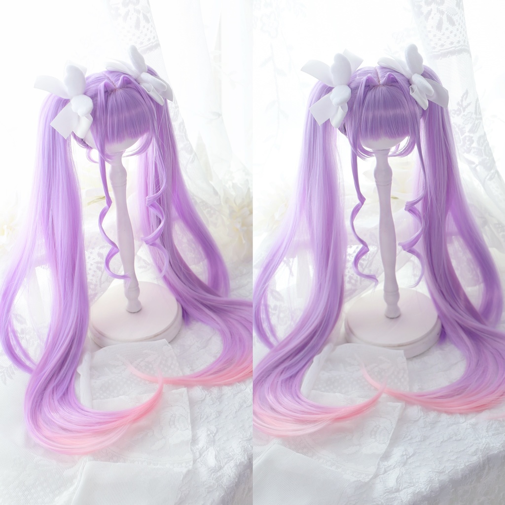 【12月アイドールお持ち帰り】 1/3ドール用 天使の超ロングインテークレイヤーカットツインテール