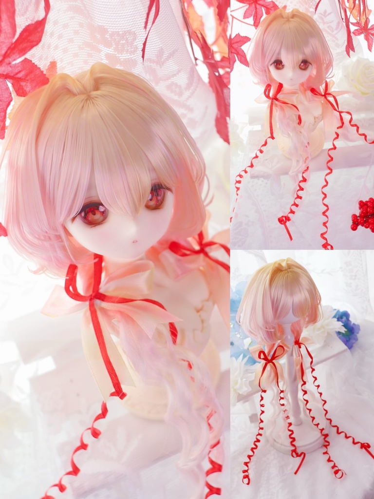 【12月アイドールお持ち帰り】『くらげちゃん・ボリュームアップver』1/3ドールウィッグ