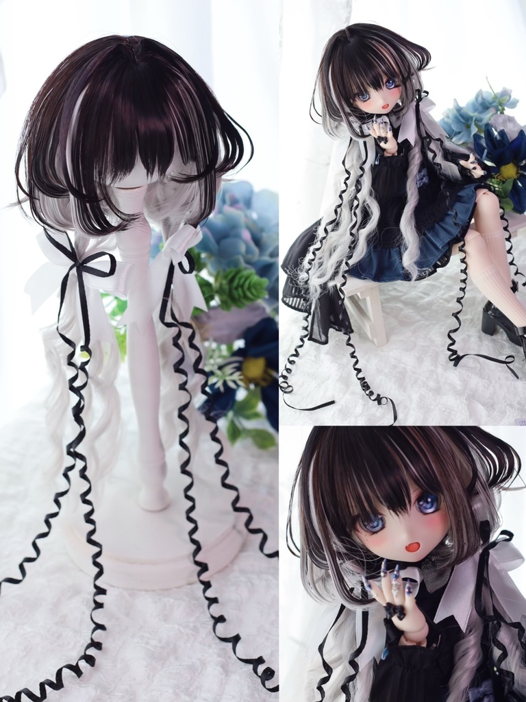 【12月アイドールお持ち帰り】『くらげちゃん・ボリュームアップver』1/3ドールウィッグ