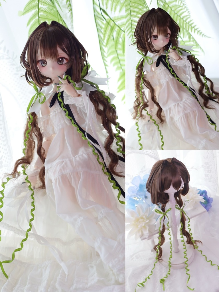 【12月アイドールお持ち帰り】『くらげちゃん・ボリュームアップver』1/3ドールウィッグ