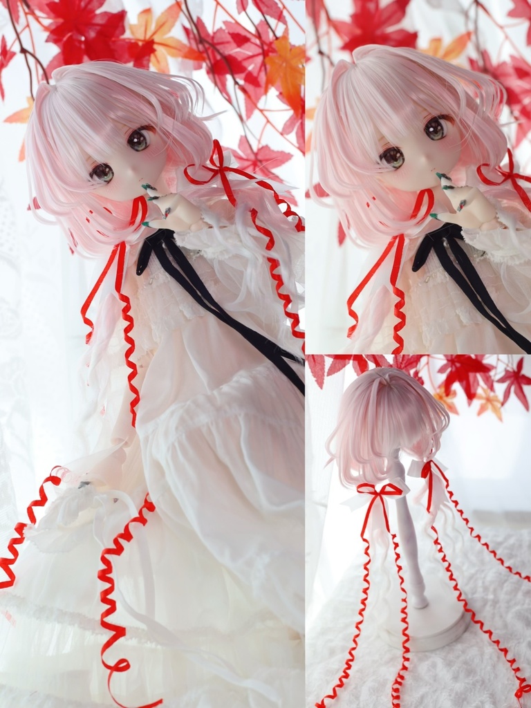 【12月アイドールお持ち帰り】『くらげちゃん・ボリュームアップver』1/3ドールウィッグ