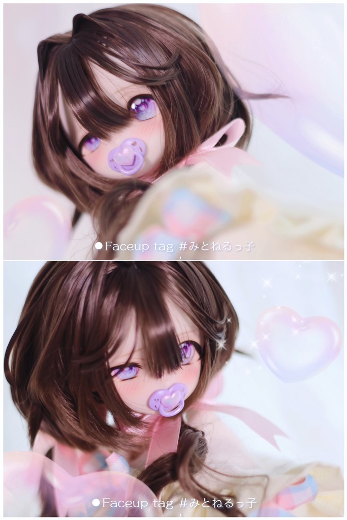 【12月アイドールお持ち帰り】『くらげちゃん・ボリュームアップver』1/3ドールウィッグ