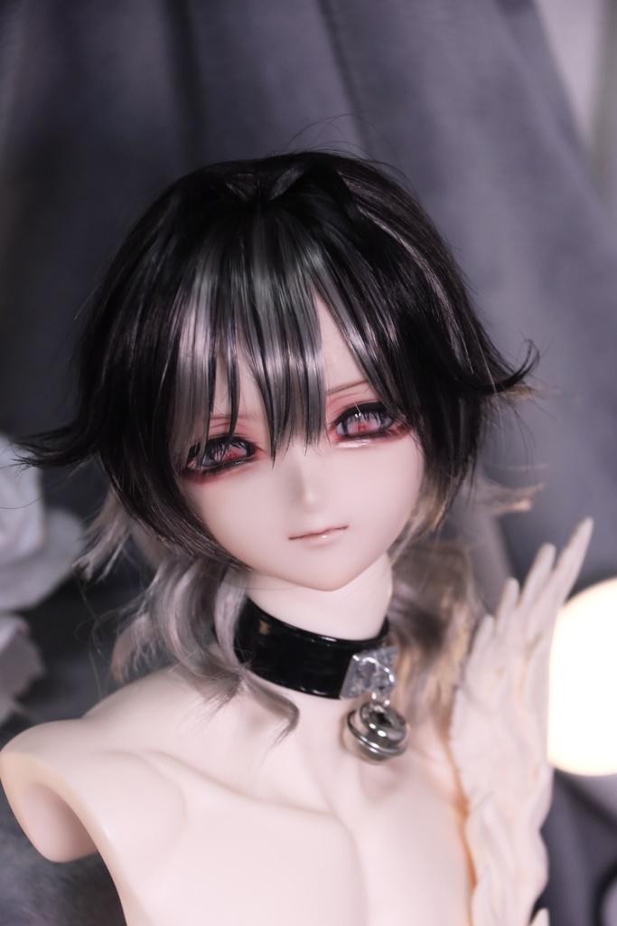 柔らか繊維『ボイスインテーク猫っ毛外はねレイヤー』8〜9インチ