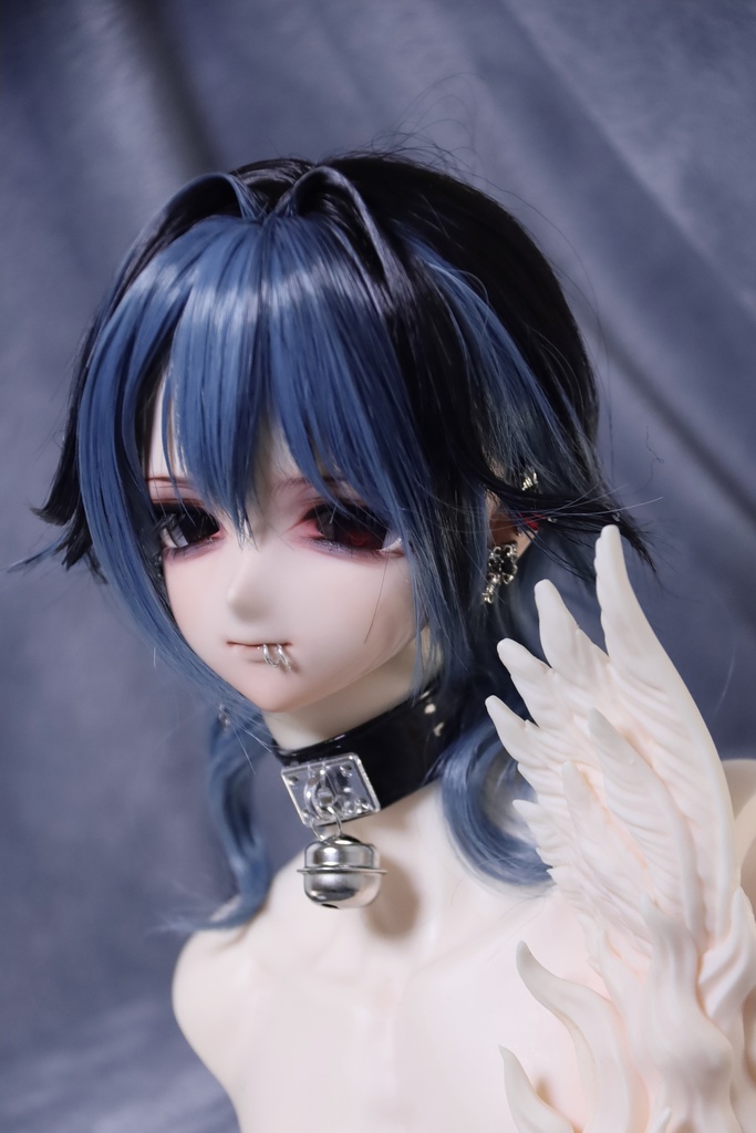 柔らか繊維『ボイスインテーク猫っ毛外はねレイヤー』8〜9インチ