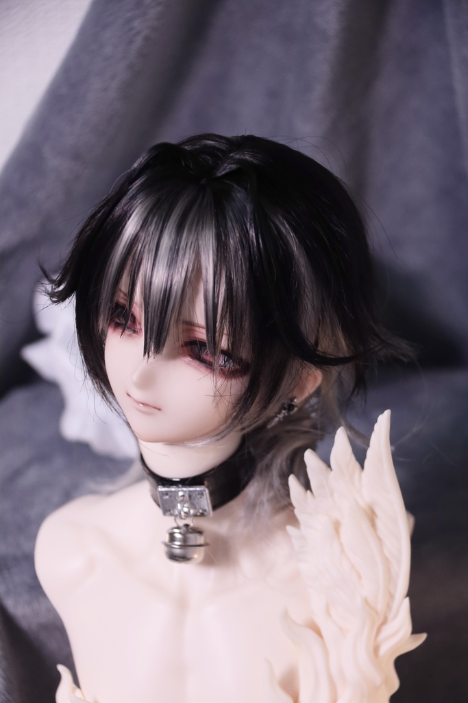 柔らか繊維『ボイスインテーク猫っ毛外はねレイヤー』8〜9インチ