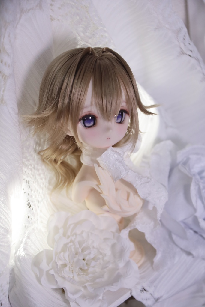 柔らか繊維『ボイスインテーク猫っ毛外はねレイヤー』8〜9インチ