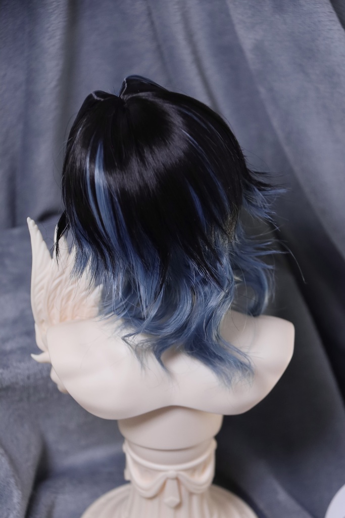 柔らか繊維『ボイスインテーク猫っ毛外はねレイヤー』8〜9インチ