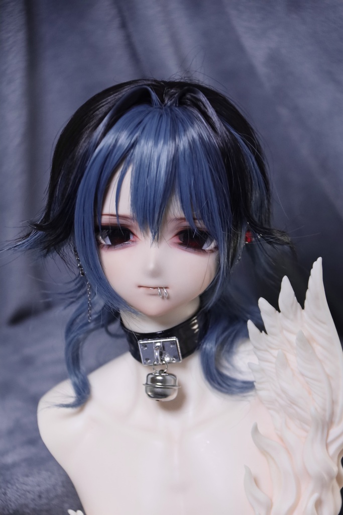 柔らか繊維『ボイスインテーク猫っ毛外はねレイヤー』8〜9インチ