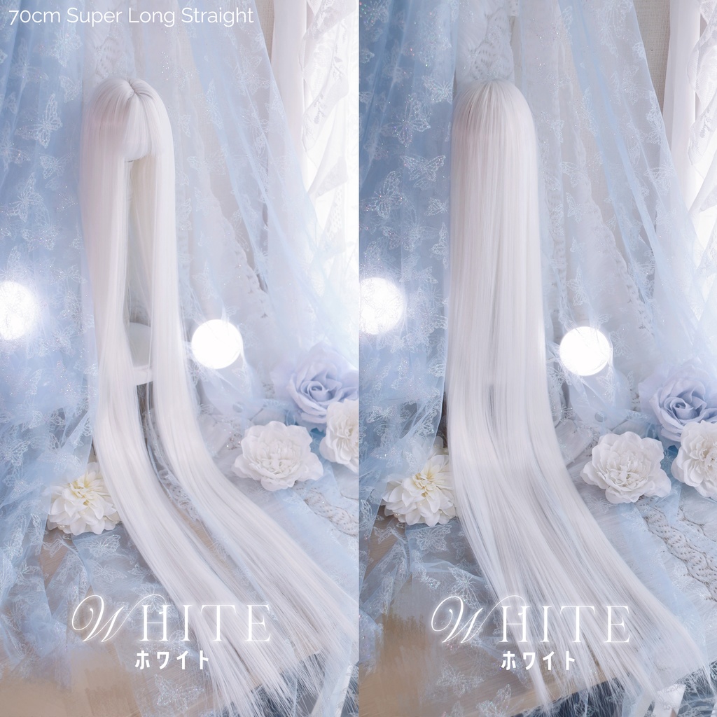 【イベントお持ち帰り】1/3ドール用 70cm激ロングストレート 縮毛矯正してサラサラ