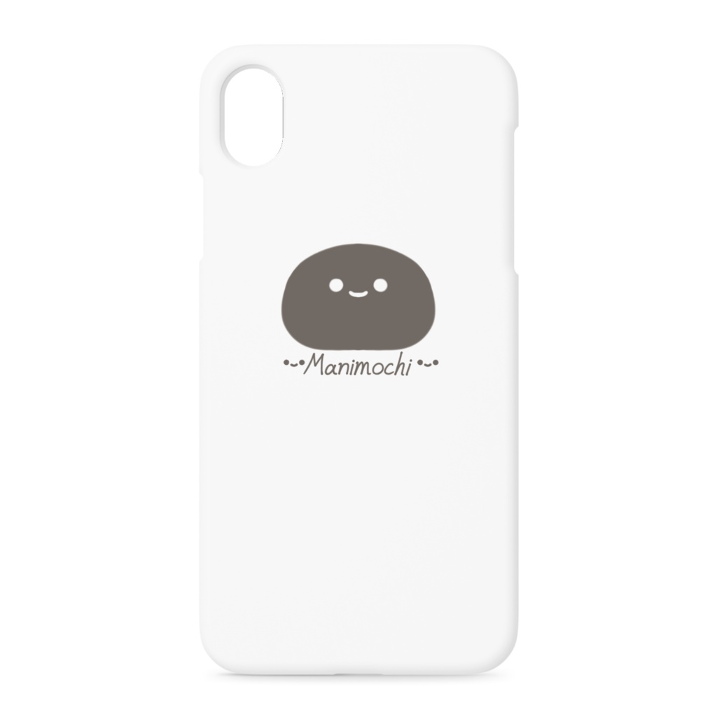 まにもちスマホケース シンプル きせいちゅう Booth