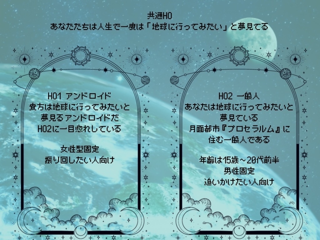 CoCシナリオ「384,400kmの駆け落ちしませんか?」SPLL:E191610