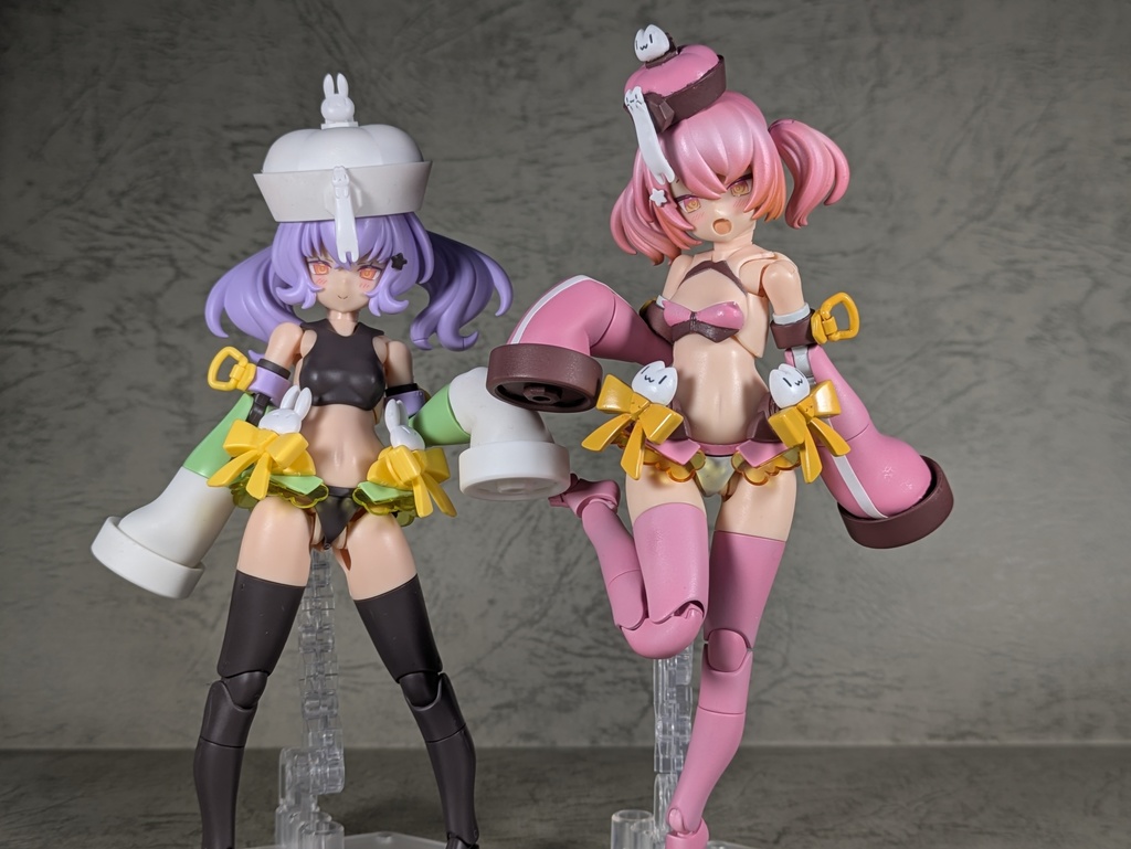 PUNI☆MOFU マオ用キョンシー風追加装備