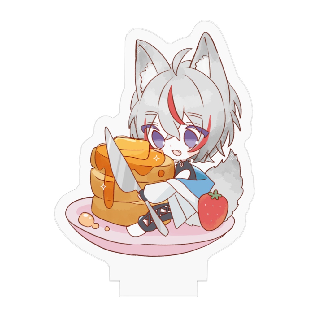 【狐御こみ×ねこ美】SDアクリルフィギュア