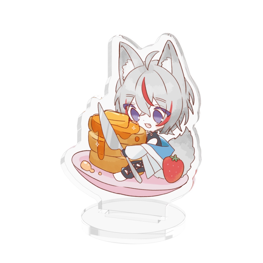 【狐御こみ×ねこ美】SDアクリルフィギュア