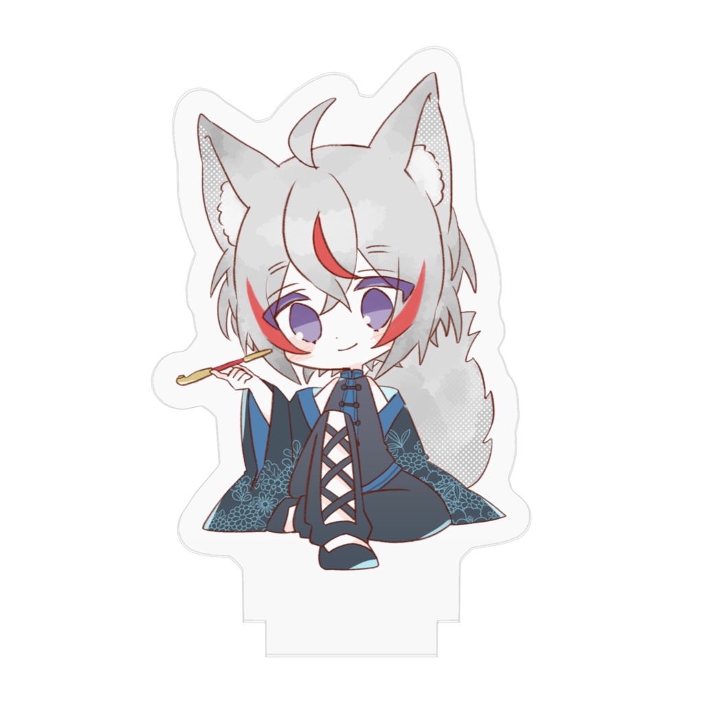 【狐御こみ×ねこ美】SDアクリルフィギュア