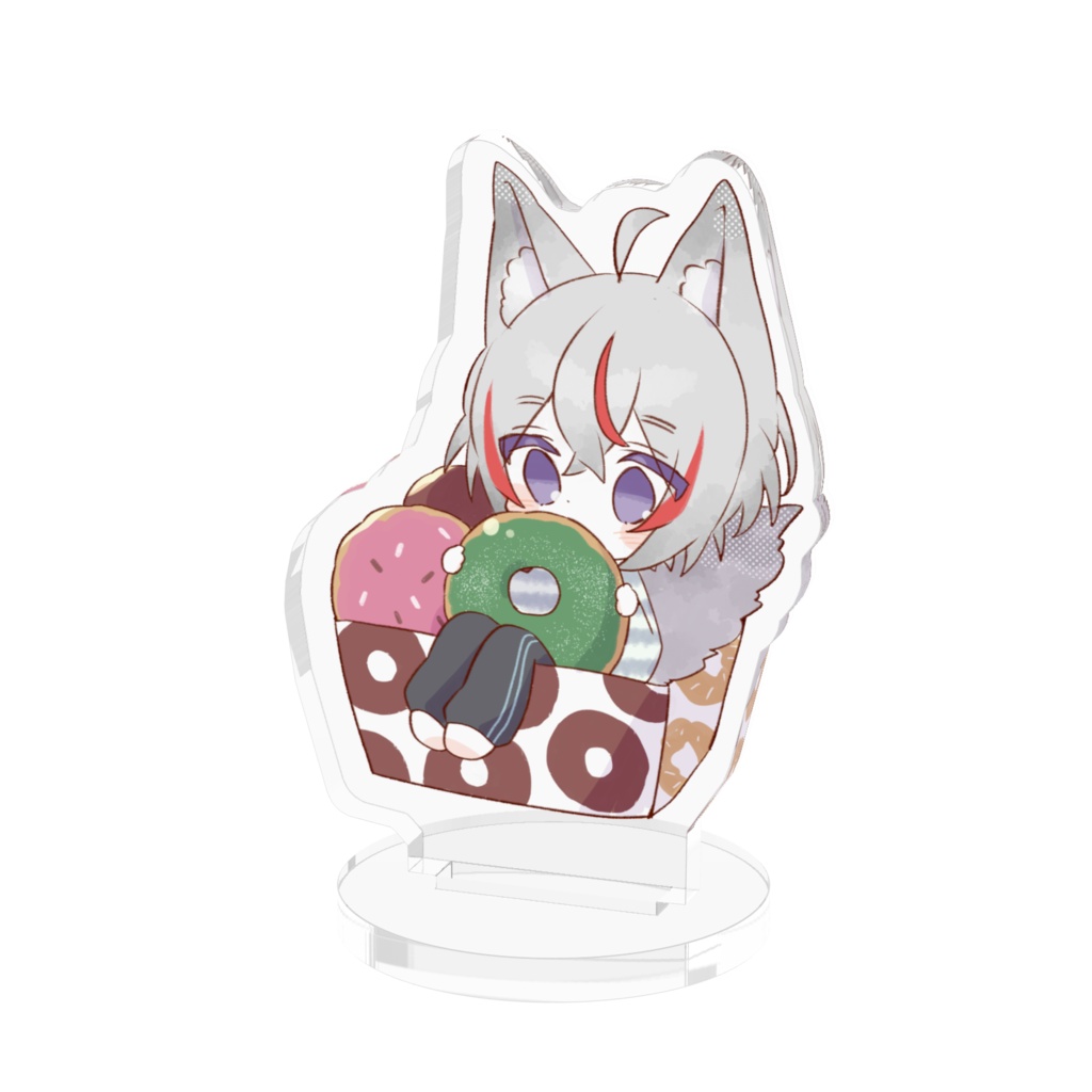 【狐御こみ×ねこ美】SDアクリルフィギュア