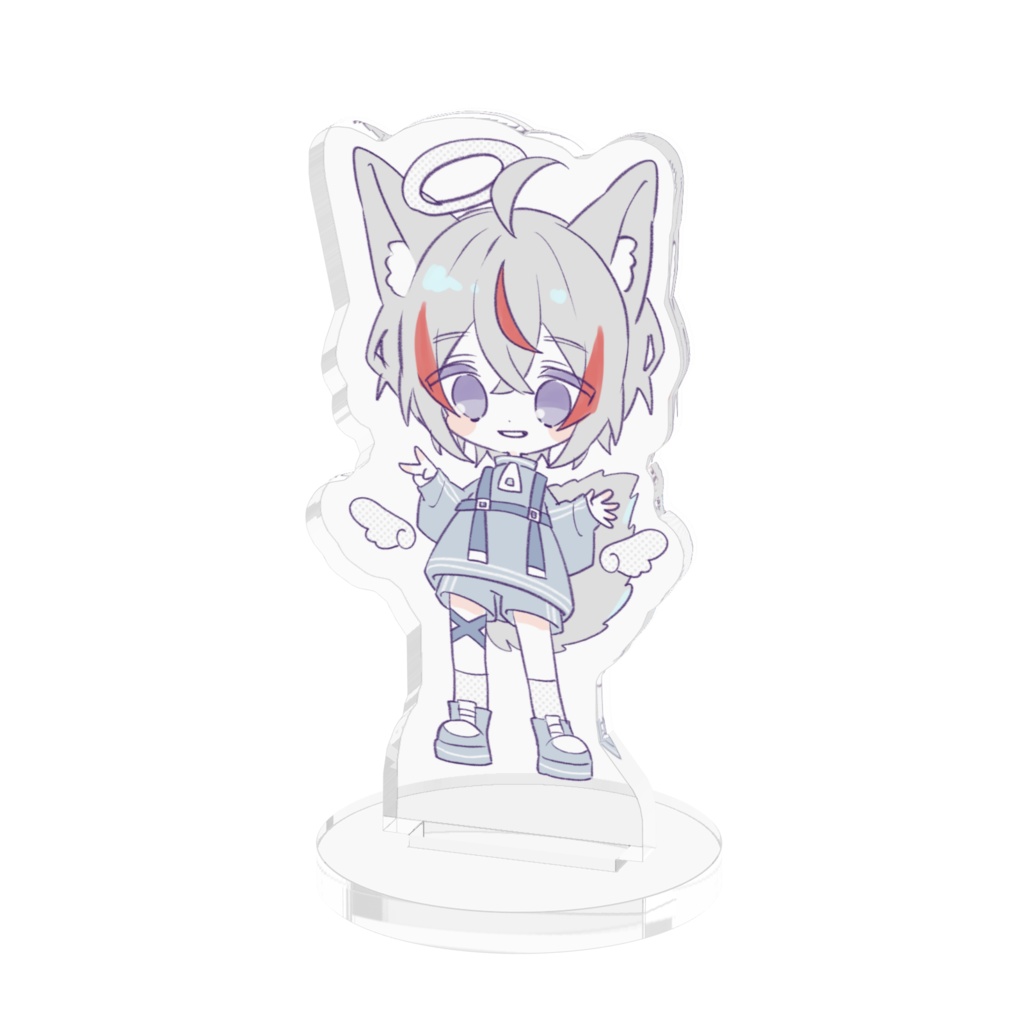 【狐御こみ×ねこ美】SDアクリルフィギュア