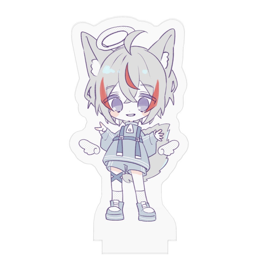 【狐御こみ×ねこ美】SDアクリルフィギュア