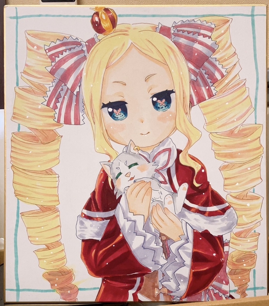 【原画】ベアトリス【大色紙】