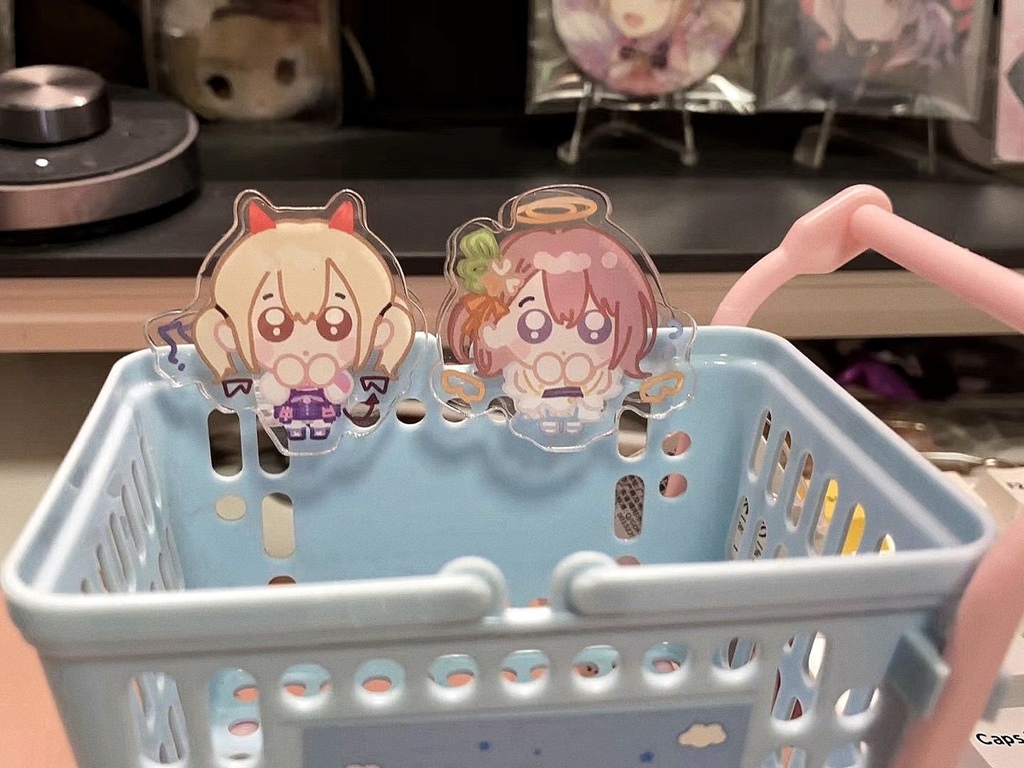 小豆沢こはね/花里みのり　アクリルクリップ
