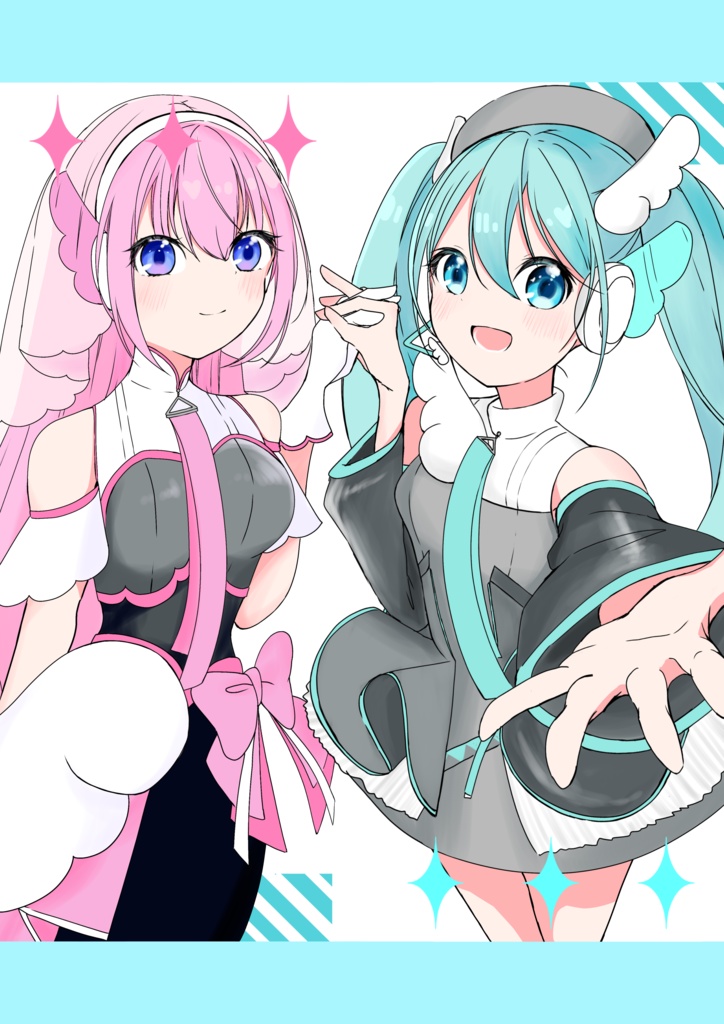 魔法少女初音ミク　クリアファイル