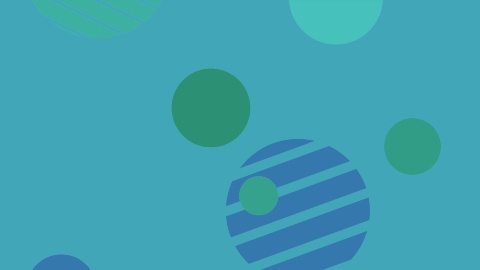 【無料・配信素材】ループする!円が動く背景動画【Meira Base】