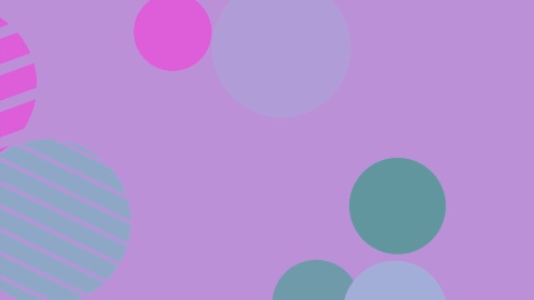 【無料・配信素材】ループする!円が動く背景動画【Meira Base】
