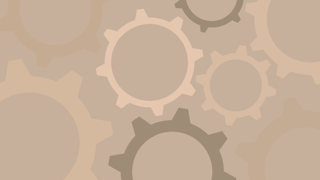 【無料・配信素材】歯車のループ背景動画【Meira Base】