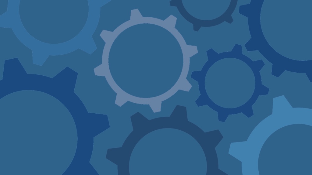 【無料・配信素材】歯車のループ背景動画【Meira Base】