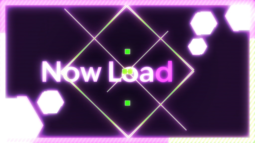 【無料・配信素材】サイバーな待機画面ループ動画【Meira Base】