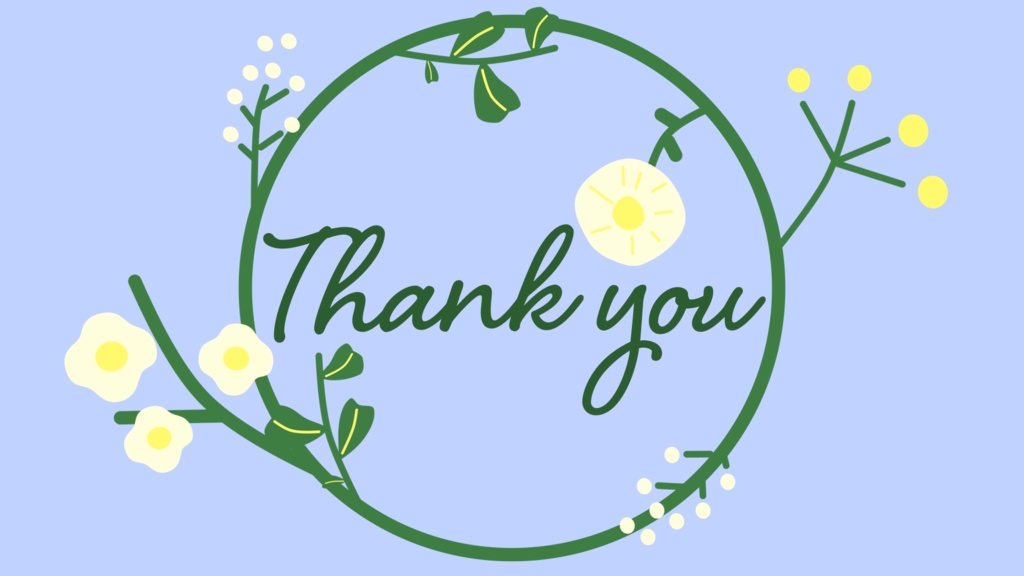 【無料・配信素材】花のエンディング用ループ素材【Meira Base】