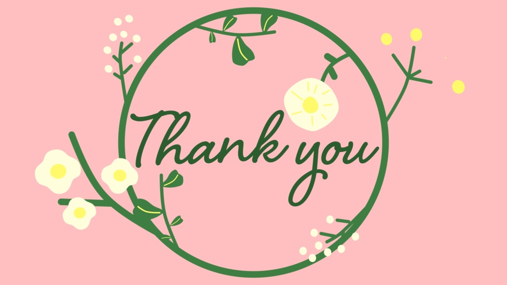 【無料・配信素材】花のエンディング用ループ素材【Meira Base】